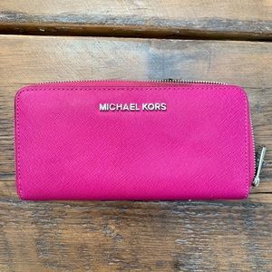 Pink Michael Kors Wallet